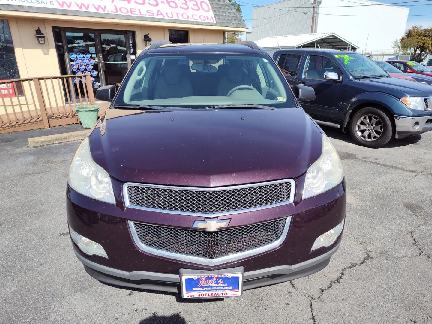 2010 Burgundy Chevrolet Traverse (1GNLREED6AS) , located at 5700 Curlew Drive, Norfolk, VA, 23502, (757) 455-6330, 36.841885, -76.209412 - Photo#3